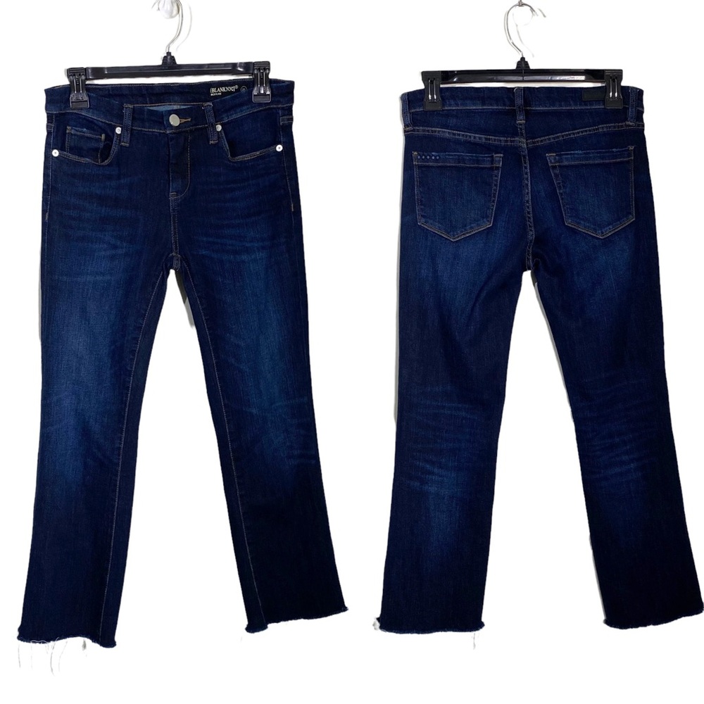 BLANK NYC Kick Flare Jeans Dark Wash